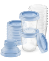 Pots de conservation de lait maternel 180 Ml - Avent